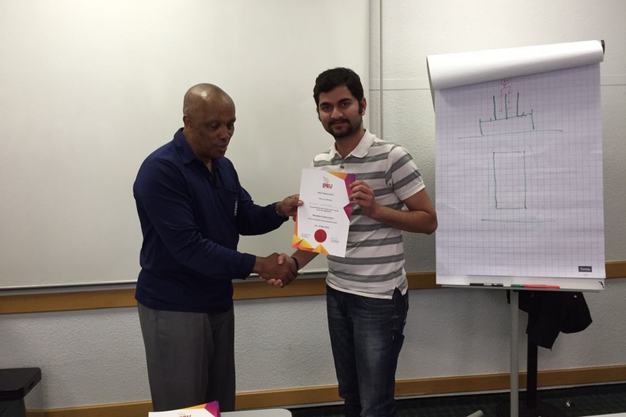 Umpiring course with John Holder